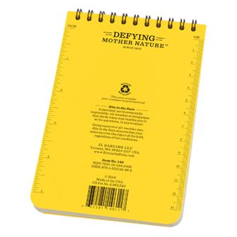 Rite in the Rain All Weather Notebook rumena št. 146