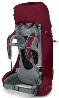 OSPREY pohodniški nahrbtnik ARIEL 55 II,  claret red