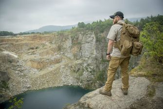 Helikon-Tex Srajca DEFENDER Mk2 s kratkimi rokavi - PolyCotton Ripstop - bež.