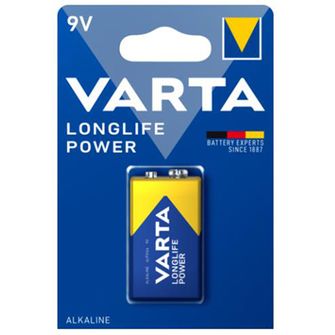 Baterija Varta Longlife Power 9V blok 1 kos