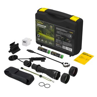 ArmyTek Predator Pro Magnet USB podaljšani taktični komplet, topla bela