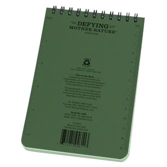 Rite in the Rain All Weather Notebook Green št. 946