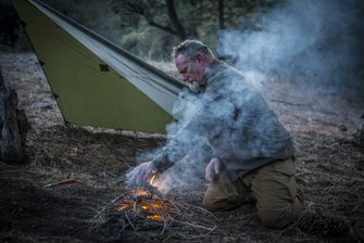 Helikon-Tex Hlače PILGRIM - zemeljsko rjava / črna A