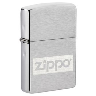 Vžigalnik Zippo in kromirana steklenica