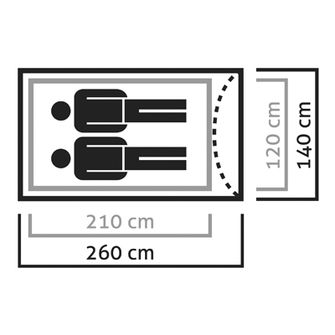 Salewa Litetrek Pro šotor za 2 osebi