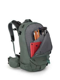 OSPREY skialp nahrbtnik KRESTA 30,  pine leaf green