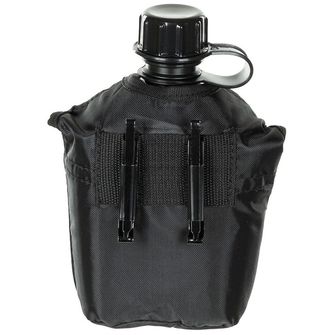 MFH Field bottle 1L, brez BPA, črna