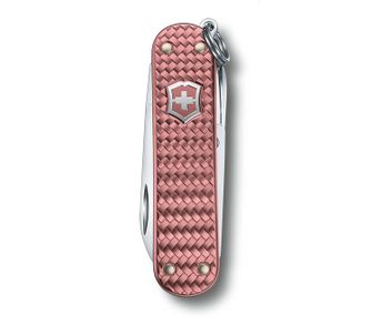 Victorinox Classic SD Precious Alox Gentle Rose večnamenski nož 58 mm, svetlo roza