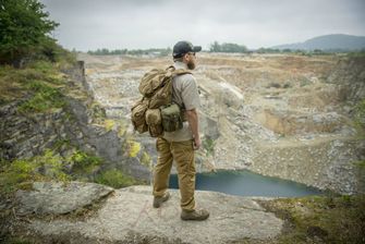 Helikon-Tex Srajca DEFENDER Mk2 s kratkimi rokavi - PolyCotton Ripstop - bež.