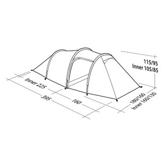 Robens Šotor Voyager EX za 3 osebe