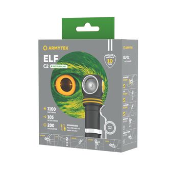 ArmyTek Elf C2 Bela LED ročna svetilka 1100 lm 4800 h 65 g