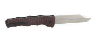 Herbertz TOP-Collection žepni nož 9,9 cm, rdeče-črna, G10, najlonsko ohišje
