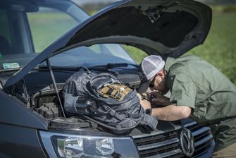 Helikon-Tex Trikotna elastična vložka Insert - poliester - črna