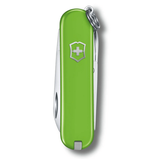 Večnamenski nož Victorinox Classic SD Colors Smashed Avocado, zelen, 7 funkcij