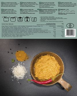 TACTICAL FOODPACK®  Piščančji curry z rižem