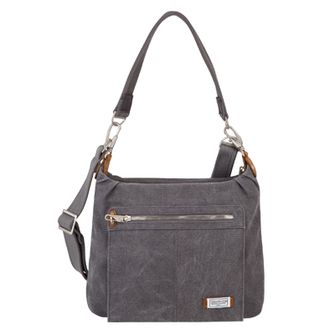 Travelon Anti-theft nahrbtnik siva Heritage Hobo torba