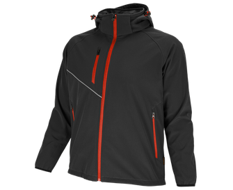 BENNON softshell jakna FORCE, črna/rdeča