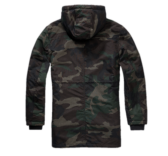 Brandit Grid Camo Parka, gozdna