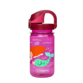 Nalgene Baby Water Bottle Grip-n-Gulp Sustain 0,35 L roza morska deklica