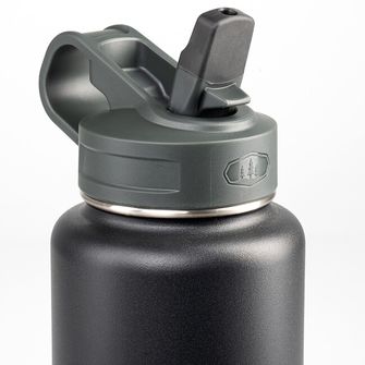 GSI Outdoors Nadomestni pokrovček s slamico za izolirane termo steklenice s širokim ustjem in slamico