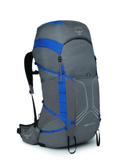 OSPREY pohodniški nahrbtnik EXOS PRO 55,  dale grey/agam blue