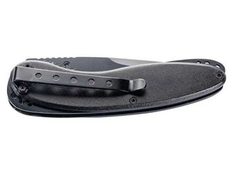 Enoročni žepni nož Herbertz 8,5 cm, aluminij, črno-zelen, 3D krilo