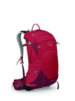 OSPREY pohodniški nahrbtnik STRATOS 24,  poinsettia red