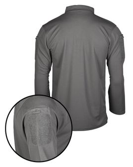 Mil-Tec  Taktična polo majica z dolgimi rokavi, urbana siva