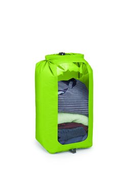 Pakiranje OSPREY DRY SACK 35 W/WINDOW,  limon green