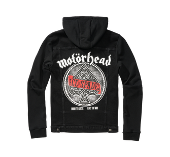 Brandit Motörhead Cradock Džins jakna, črno-črna
