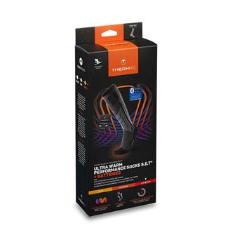 Therm-ic izjemno tople nogavice Performance Socks S.E.T. + S-Pack 1400B