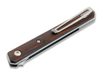 Böker Plus Kwaiken Air Mini Cocobolo, žepni nož 7,8cm, lesen