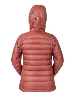 Patizon ReLight Pro Ženska zimska jakna s puhom, temno rdeča / srebrna
