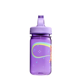 Nalgene Baby Water Bottle Grip-n-Gulp Sustain 0,35 L s pokrovom, vijolična glasbena žirafa