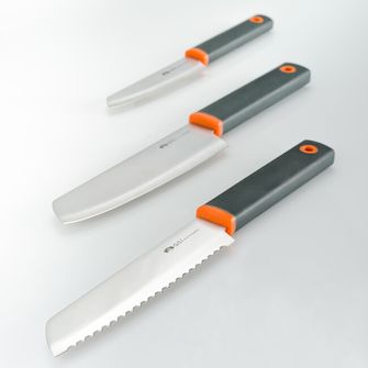 Komplet potovalnih nožev GSI Outdoors Santoku