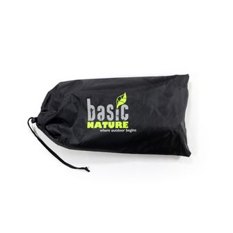 BasicNature zložljiv stol Compact črna / oranžna