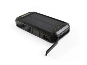 BasicNature 20 20K powerbank z brezžičnim polnjenjem Qi in solarno ploščo