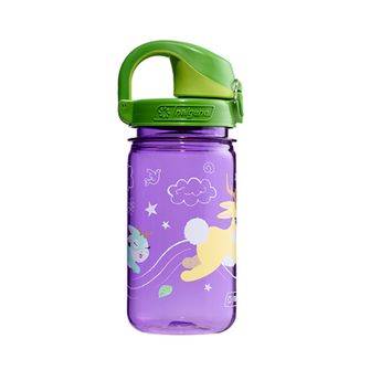 Nalgene Otroška steklenička za vodo Grip-n-Gulp Sustain 0,35 L vijolična jackalope