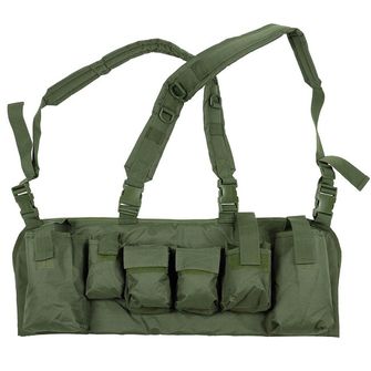 MFH taktični telovnik Chest Rig, 9 žepov, OD zelena