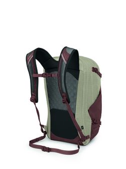 OSPREY mesto nahrbtnik NEBULA,  sawdust tan/raisin red