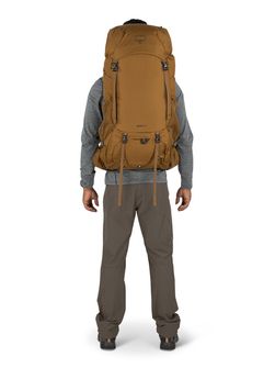 OSPREY pohodniški nahrbtnik ROOK 50,  histosol brown/rhino grey