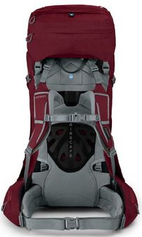 OSPREY pohodniški nahrbtnik ARIEL 55 II,  claret red