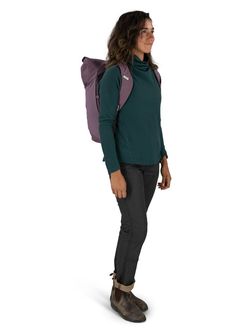 OSPREY mestni nahrbtnik ARCANE ROLL TOP PACK,  purple dusk heather