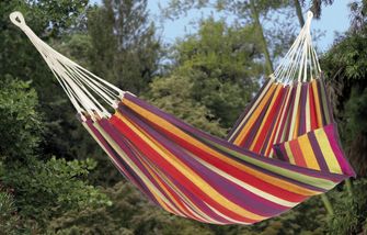 Amazonas Lambada Light Striped Garden Hammock