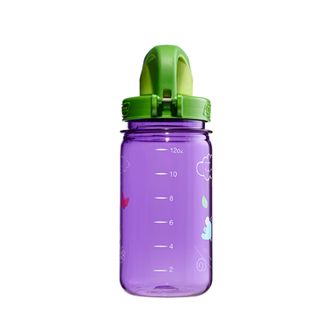 Nalgene Otroška steklenička za vodo Grip-n-Gulp Sustain 0,35 L vijolična jackalope