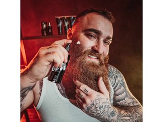 Angry Beards Set za rast brade in brade - Roller &amp; Doping
