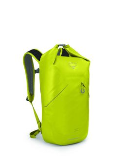 OSPREY mestni nahrbtnik TRANSPORTER ROLL TOP WATERPROOF 18,  lemongrass yellow