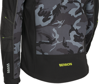 BENNON softshell jakna CAMOS, črna/siva