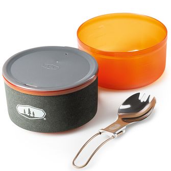 GSI Outdoors Glacier Ketalist 1 litrski set za kuhanje za eno osebo