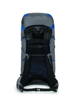 OSPREY pohodniški nahrbtnik EXOS PRO 55,  dale grey/agam blue